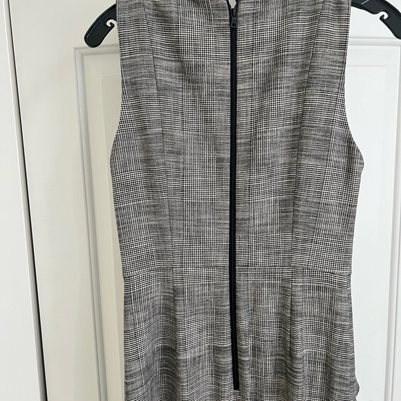 NWT Alice & Olivia BIRCH Houndstooth Sleeveless Formal Maxi Dress - Picture 9 of 14